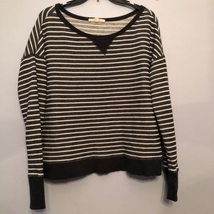 Soft Joie Joie Striped Long Sleeve Sweater Size M